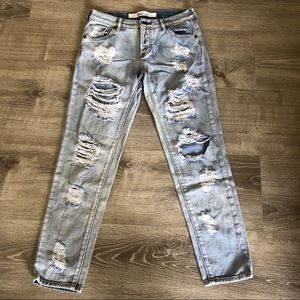 Melville Distressed Jeans Size 24
